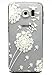 Galaxy S7 Case,3Cworld Ultra Thin Clear Art Pattern Crystal Gel TPU Rubber Flexible Slim Skin Soft Case for Samsung Galaxy S7 (Dandelion/Bird Flying-White)