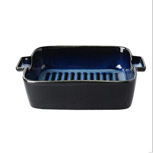 Bandeja para Hornear de cerámica con Doble asa Bandeja para ...