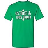St. Patrick's Day T Shirt | Lucky Shamrock Funny St Patricks Day Shirts | Perfect Novelty Gift for Men & Women