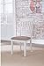 Signature Design By Ashley - Danbeck Dining Upholstered Side Chair - Set of 2 - Casual Style - Chipped White