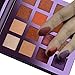 CIBBCCI Eyeshadow Makeup Palette 16 Colors Pigmented Velvet Texture Blendable Neutral Warm Long Lasting Eye Shadow Pallet With Mirror
