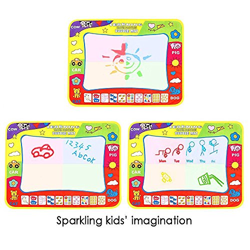 Magic Doodle Mat/Water Doodle Mats(31.4in x 23.6in)with 4 Color