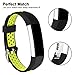 iGK For Fitbit Alta Bands and Fitbit Alta HR Bands, Newest Adjustable Sport Strap Replacement Bands for Fitbit Alta and Fitbit Alta HR Smartwatch Fitness Wristbands Fluorescent Yellow
