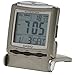 CASIO travel clock PQ-50J-8 display metallic gray Digital (Japan Import)