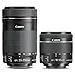Canon EOS 77D DSLR Camera and Canon 18-55mm is STM + 55-250mm Lens with Altura Photo Complete Accessory and Travel Bundle