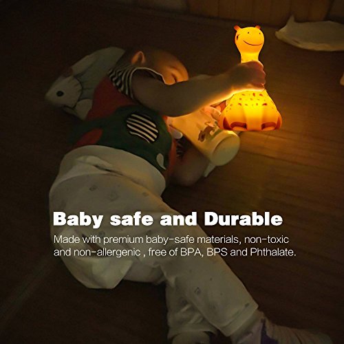 Night Lights for Kids/Babies, 2BEONE Baby Night Light, Portable Bedside