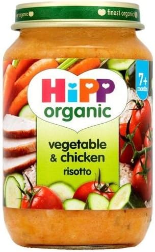 (10 PACK) - Hipp Chicken &amp; Vegetable Risotto (7+)| 190 x 6 gx |10 PACK - SUPER SAVER - SAVE MONEY