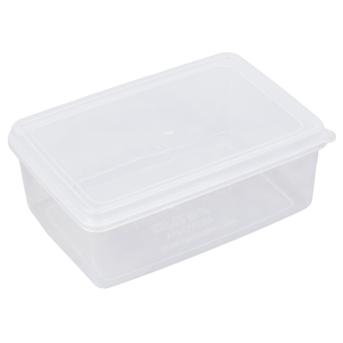 Sourcingmap Clear Plastic Fruit Vegetable Storage Box Case Container