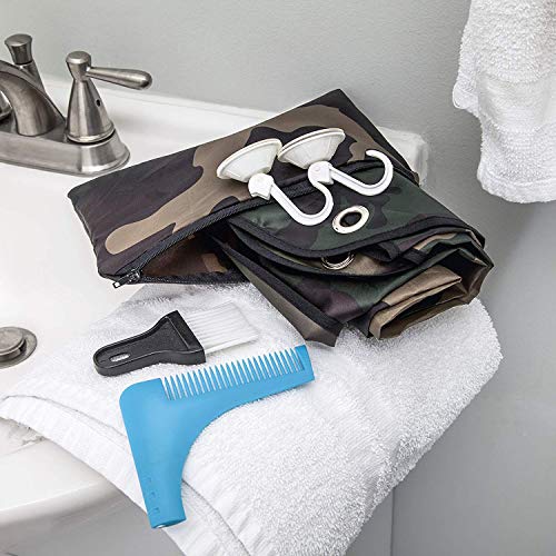 image for Pareto Furnishings Camo Beard Bib Grooming Kit for Shaving & Trimming 