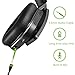 iDeaUSA Bluetooth Headphones with Mic, APT-X Wireless Over-ear Headphones for TV, 14 Hours Playback