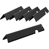 X Home 66032 Flavorizer Bars, 5‑Pack Porcelain‑Enameled Steel Grill Parts | 17‑Inch Size, Fits Genesis II/LX 300 Series, E310, E315, E335 And GS4 II LX E/S‑340 Grills