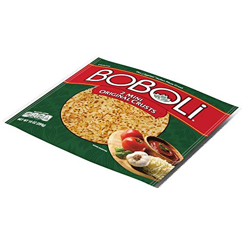 Boboli 8 Inch Twin Pack Pizza Crust, Personalize Pizza Night, 2 crusts