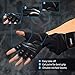 Sportneer Weight Lifting Gym Workout Gloves Padded Exercise Gloves with Wrist Wrap Support for Men & Women Weightlifting, Training, Pull Up, Fitness