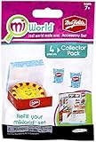 miWorld Mall Mrs Fields Accessory Set Collector's Pack - Cookie Cake and Hot Chocolates