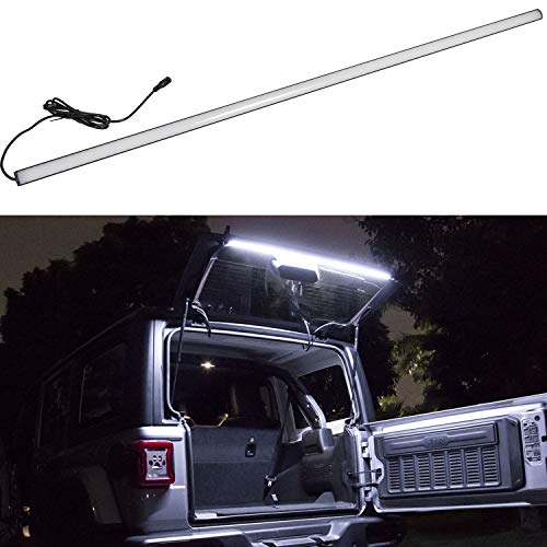 Danti Fit For Jeep Wrangler 2018 2019 JL JLU LED Tailgate Windshield Rear Glass Lift Gate Dome Light Bar