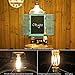 CRLight 10W LED Edison Bulb 2700K Warm White 1000LM, 100W Equivalent E26 Medium Base, ST64 Vintage LED Filament Bulbs, 360 Degrees Beam Angle, Non-dimmable