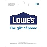 Lowe's Physical Gift Card - $50