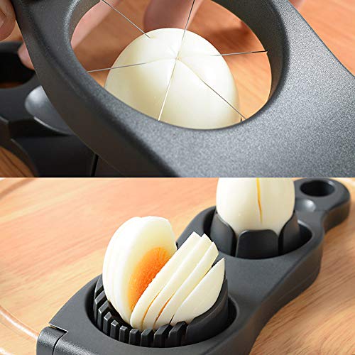 Egg Slicer Solid Diecast Aluminium with Stainless Steel Wires