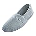 bestfur Women's Pure Cotton Soft Sole Washable Anti-Skid Cozy House Shoes Slippers