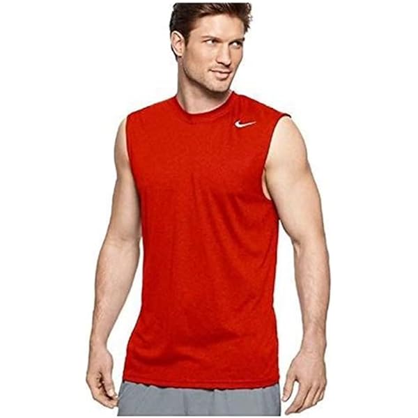 ■Nike■ Dry Fit Legend Sleeveless Fitness T-Shirt M Black M Nike Dri-FIT Legend Sleeveless Fitness T-Shirt - Men's - Als.com