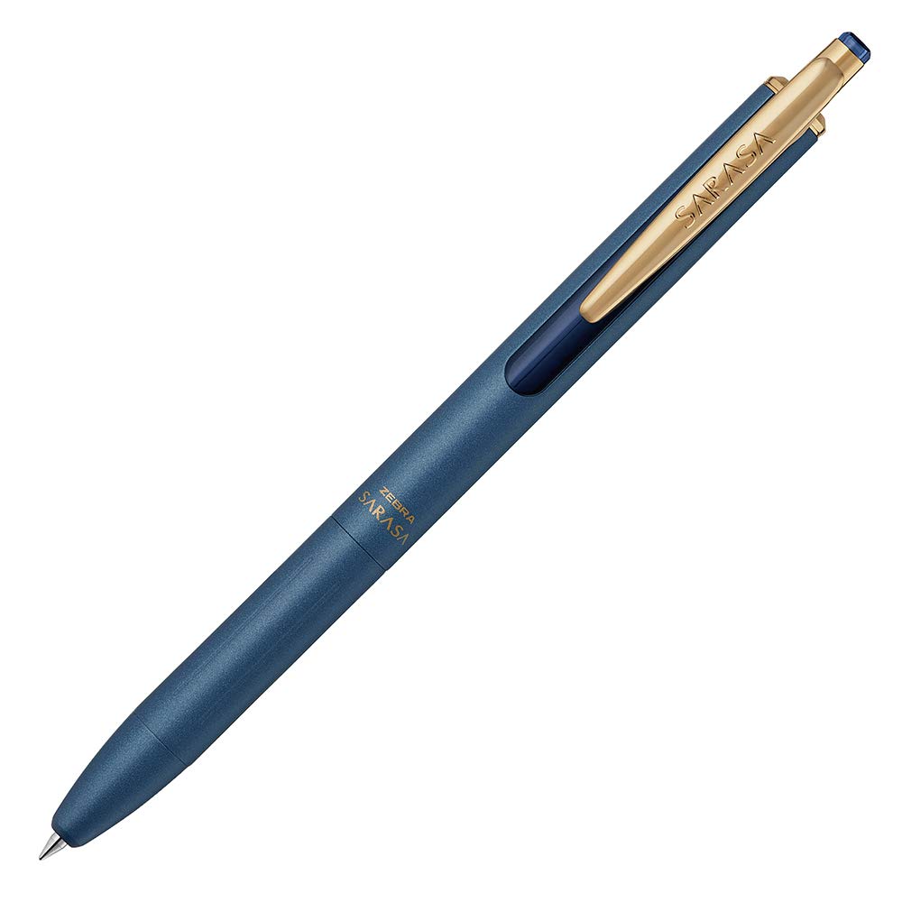 Zebra Gel Ballpoint Pen, Sarasa Grand 0.5mm Vintage Color, Blue Gray (P-JJ56-VBGR)