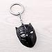 Black Panther Key Chain Game Movie Flim metal mask souvenir (Black)