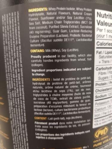 PVL ISOGOLD – Grass Fed - Premium Isolate 100% Whey Protein Shake (2.27 kg (Pack of 1), Chocolate)