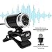 USB Webcam Video HD Web Camera with Built-in Sound Absorption Microphone