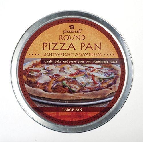 Pizzacraft PC0402 16" Round Aluminum Pizza Pan, Large Size - Thumbnail 4