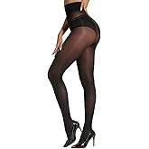 ARMOROSE Indestructible Tights for Women, Rip Resistant Durability T-Crotch Pantyhose Semi Sheer High Waist Stockings