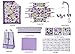Botanical Purple 10 pc Crib Bedding Set