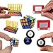 Worlds Smallest Bundle Rubiks Cube, Magic 8 Ball, Etch a Sketch and Pixiss Mini 4 In A Row Game