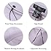 Womens Sun UV Protection Hats with Ponytail Hole Cap Wide Brim Summer Garden Shade Hat Crushable Beige Hat