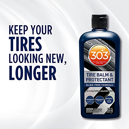 303 Tire Balm and Protectant Sling Free Formula for A Long Lasting