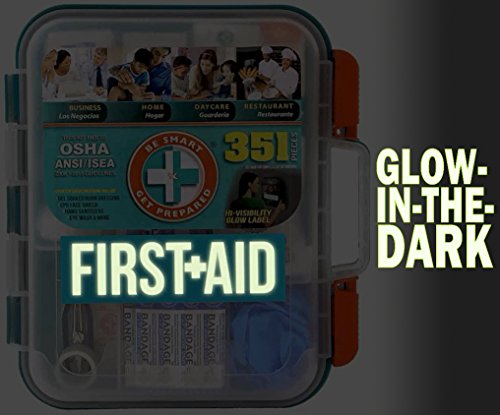 Be Smart Get Prepared 351-Piece First Aid Kit - Image 9