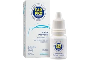EARPRO - WATERPROOF YOUR EARS Ear Pro All Natural Swimmer Ear Drops for Kids and Adults - Safe and Easy to Use Ear Protection Drop Helps Prevent Trapped Water, Water Related Ear Problems, and Protect Hearing, (100 Uses, 1 Pack)