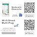WiFi Smart Power Strip Compatible with Alexa, Geekbes Multi-Plug Timer Outlets Switch with 4 USB Charging Ports and 4 Smart AC Plugs Via Free App for IOS/Android Smart Phone/Tablets