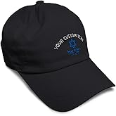 Speedy Pros Soft Baseball Hat Embroidered Dad Hat Hebrew Israel Star of David Embroidery Men & Ladies Baseball Cap