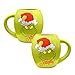 Vandor Dr. Seuss Grinchmas Naughty and Nice 18 oz. Oval Ceramic Mug