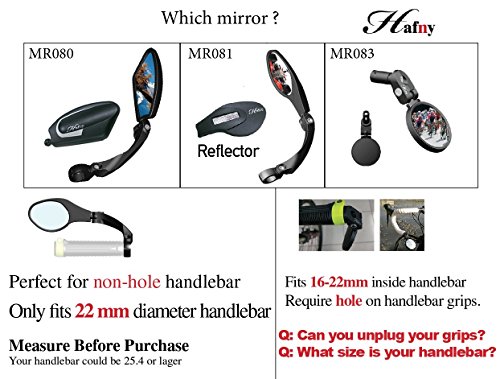 bicycle mirrors for handlebars uk