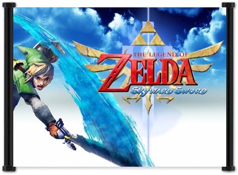 Legend of Zelda Skyward Sword Game Fabric Wall Scroll Poster (21"x16") Inches