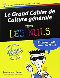 Le  grand cahier de culture générale