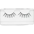 EMILYSTORES Spider Web Lashes for Halloween Ghost Yzma Dracula Vampire Costume Masquerade Fancy Fashion Party Look Black Paper False Eyelashes 1 Pairs