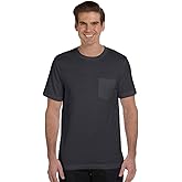 Bella + Canvas Men's Jersey Short-Sleeve Pocket T-Shirt XL DK GREY HTHR