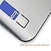 TANGBLUE Digital Kitchen Scale High Accuracy Multifunction Food Scale, 11 lb 5 kg, Tare & Auto Off (Batteries Included) (Silver)