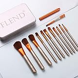 Flend 12 Pieces Premium Makeup Brush