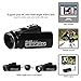 Camcorder Video Camera SEREE Full HD 1080P 24.0 MP Digital Camera 18× Digital Zoom Portable Video Recording