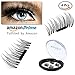 WEHADY False Magnetic Eyelashes 3D Reusable Fake Eyelashes , Ultra Thin, Natural Look , Reusable Perfect , 1Pairs 4 Pieces
