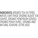 Honest Tea Organic Fair Trade Unsweet Peach Ginger Tea Gluten Free, 16.9 Fl. Oz, 12 Pack