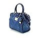 GUESS Women's Kalen Box Satchel Denim Handbag